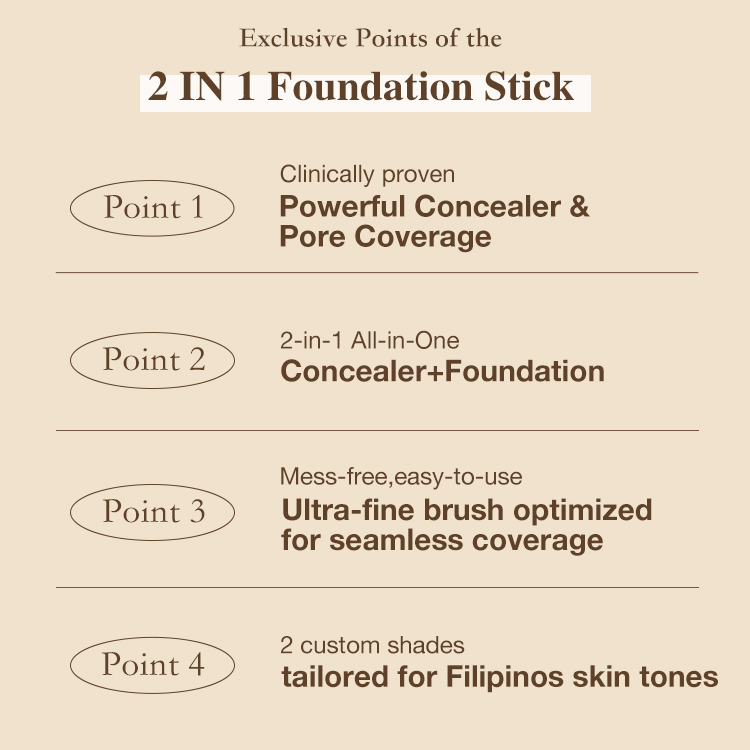 Ellen Ella Concealer Foundation Stick